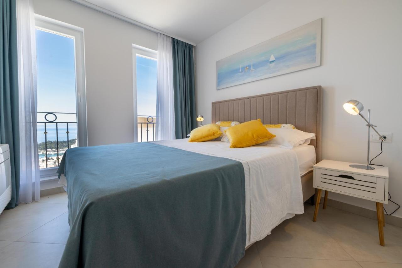 Villa Smaragd - Lapis - Luxury Apartment With Shared Pool Makarska Buitenkant foto