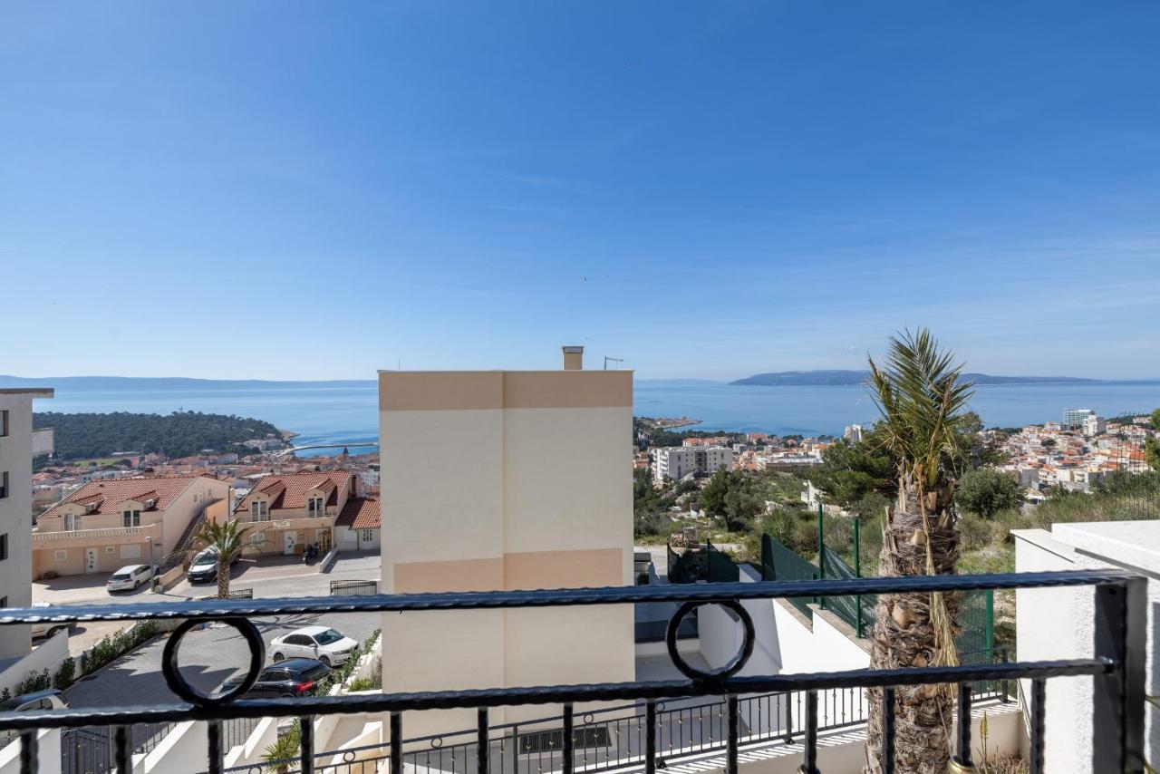 Villa Smaragd - Lapis - Luxury Apartment With Shared Pool Makarska Buitenkant foto