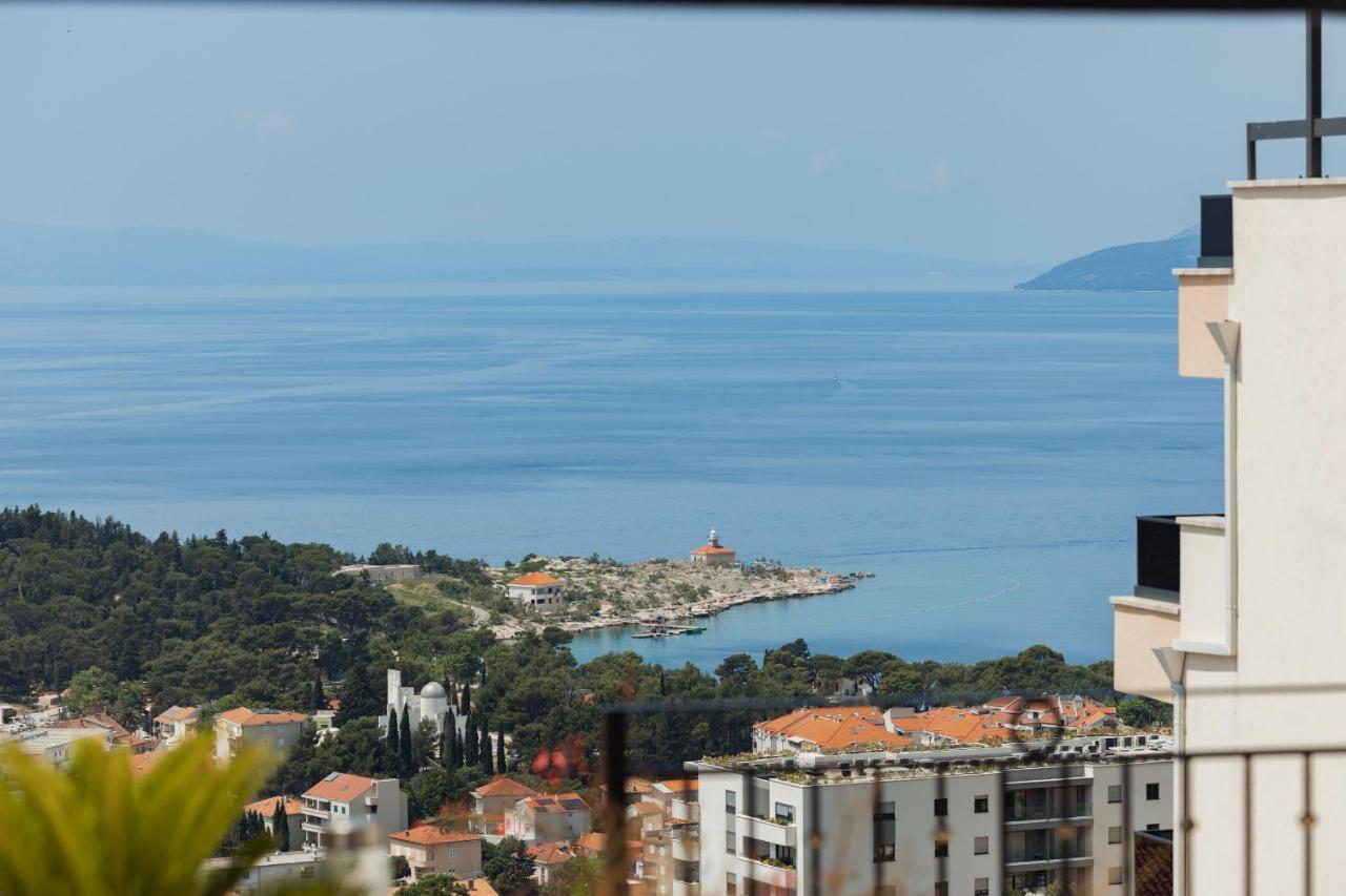 Villa Smaragd - Lapis - Luxury Apartment With Shared Pool Makarska Buitenkant foto