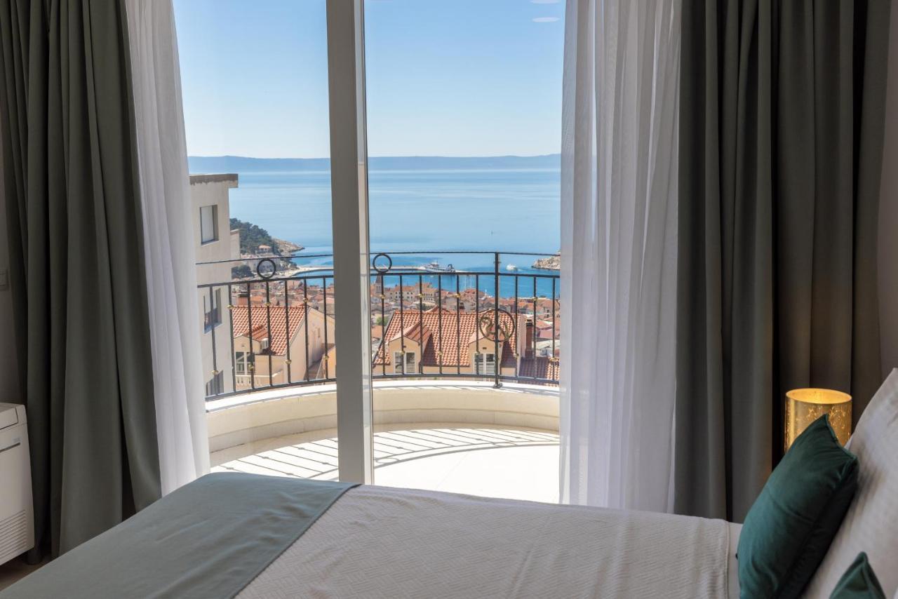 Villa Smaragd - Lapis - Luxury Apartment With Shared Pool Makarska Buitenkant foto