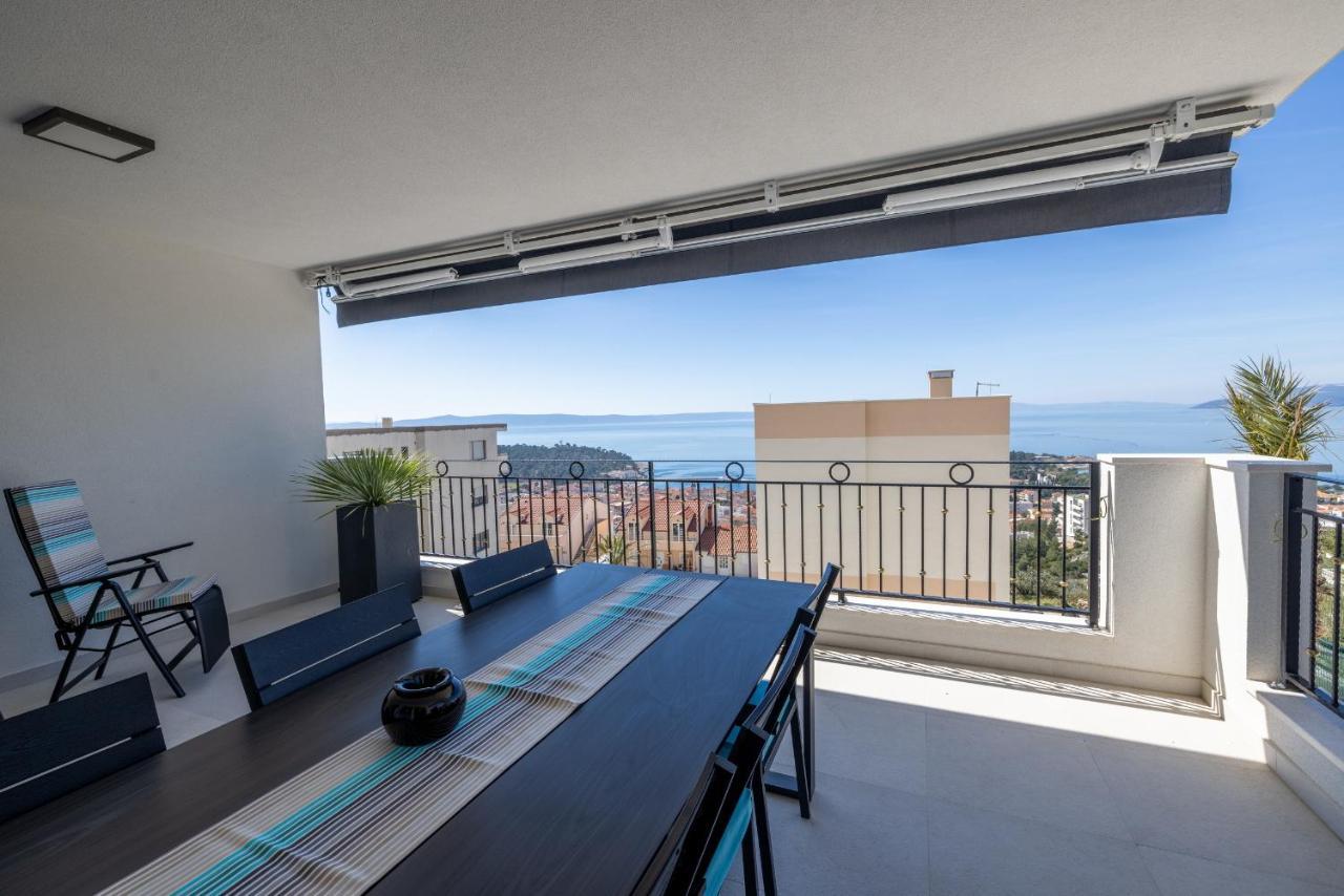 Villa Smaragd - Lapis - Luxury Apartment With Shared Pool Makarska Buitenkant foto