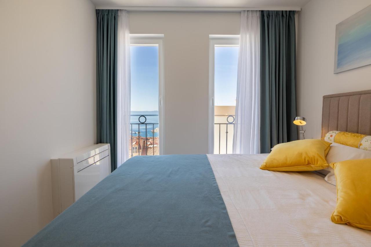 Villa Smaragd - Lapis - Luxury Apartment With Shared Pool Makarska Buitenkant foto
