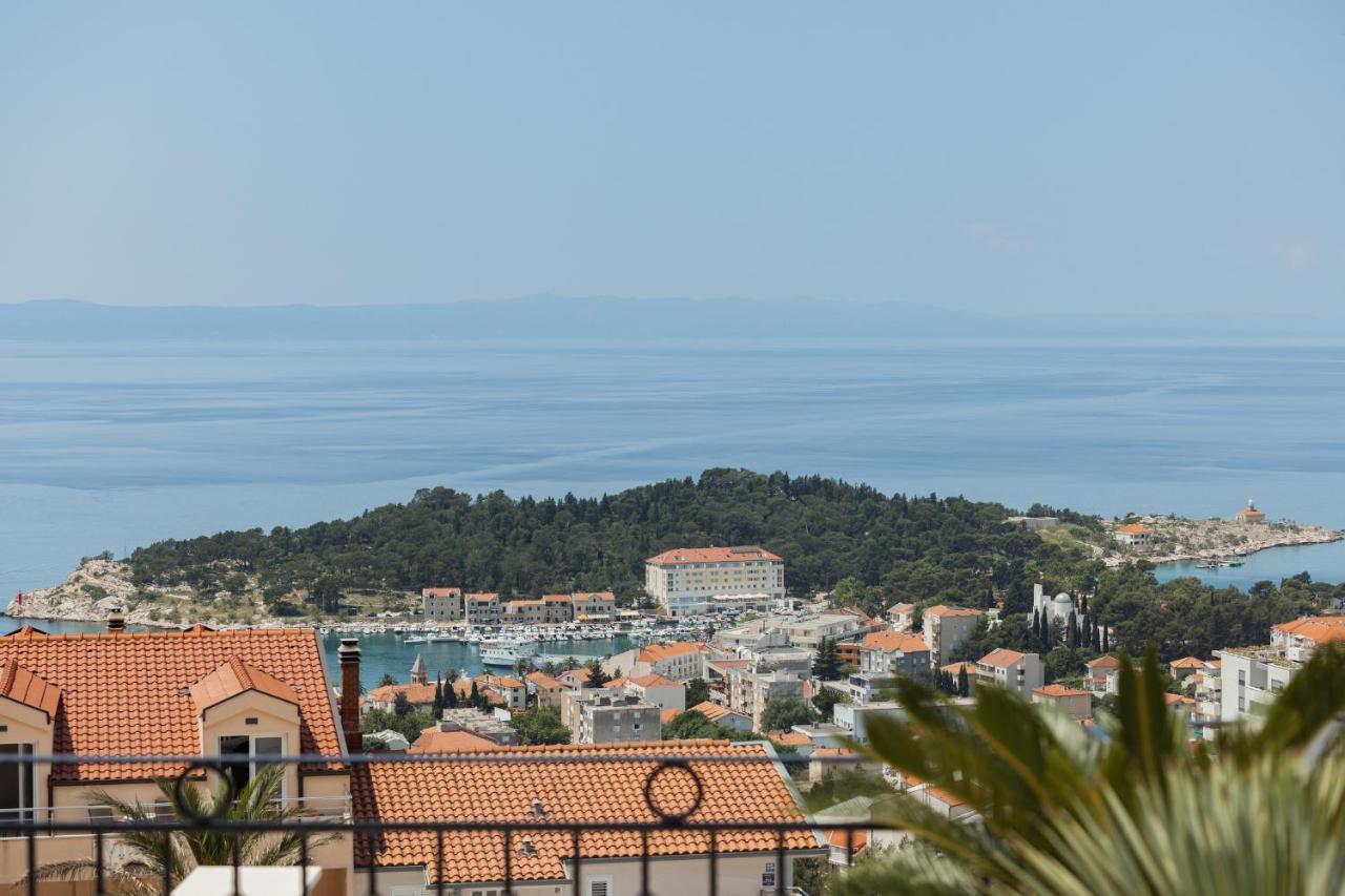 Villa Smaragd - Lapis - Luxury Apartment With Shared Pool Makarska Buitenkant foto